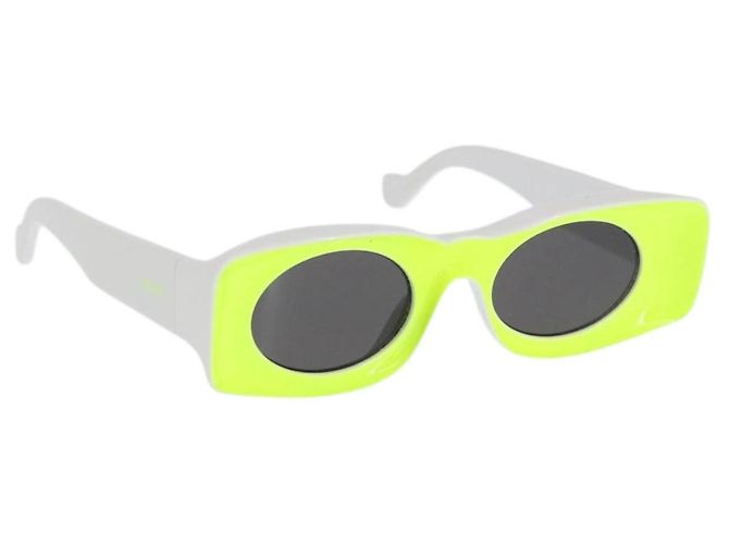 Gafas de sol LOEWE Plástico Blanco Auth 149901M