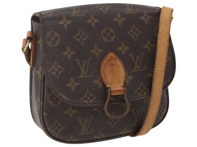 LOUIS VUITTON Borsa a Spalla Monogram Saint Cloud MM M51243 LV Auth 170614 Monogramma