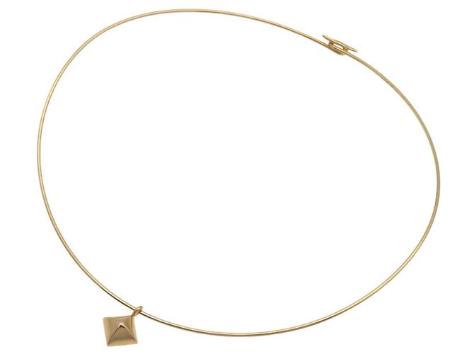 Collana Omega Collier de Chien di Hermès D'oro