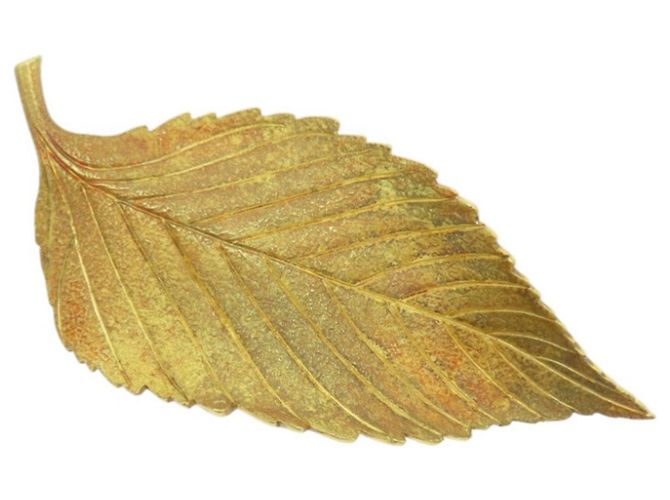 Tiffany & Co Tiffany Leaf Brosche aus 18K Gelbgold Golden