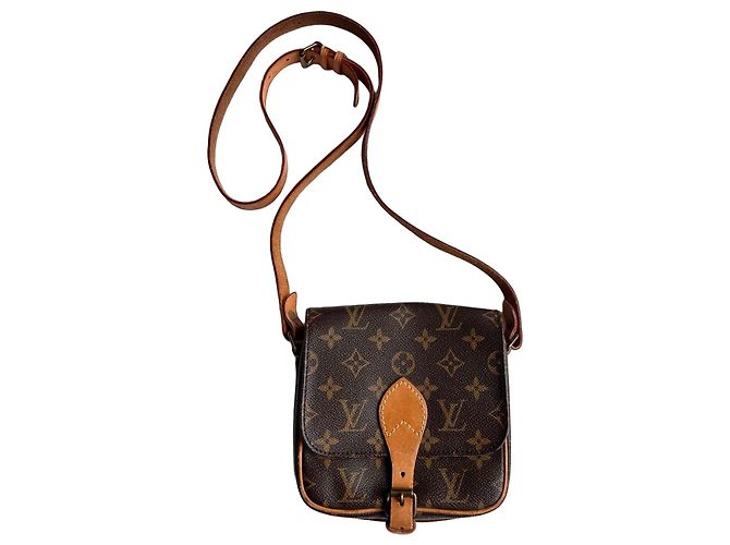 Cartouchiere Louis Vuitton Cartouchière PM Monogram Marron Doré