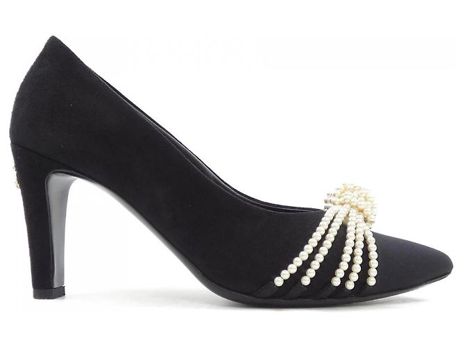Classique Escarpins Chanel G36391 Noir