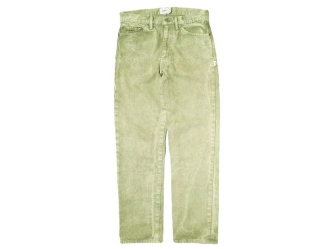 Autre Marque Pantalones de mezclilla de algodón WTAPS BLUES BAGGY 01 Verde