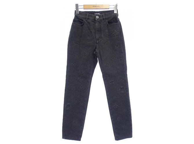 Timeless Chanel P70206V61793 Jeans Schwarz
