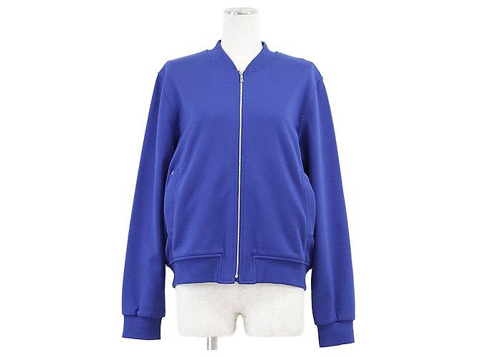 Blusón de punto de algodón Hermès Azul