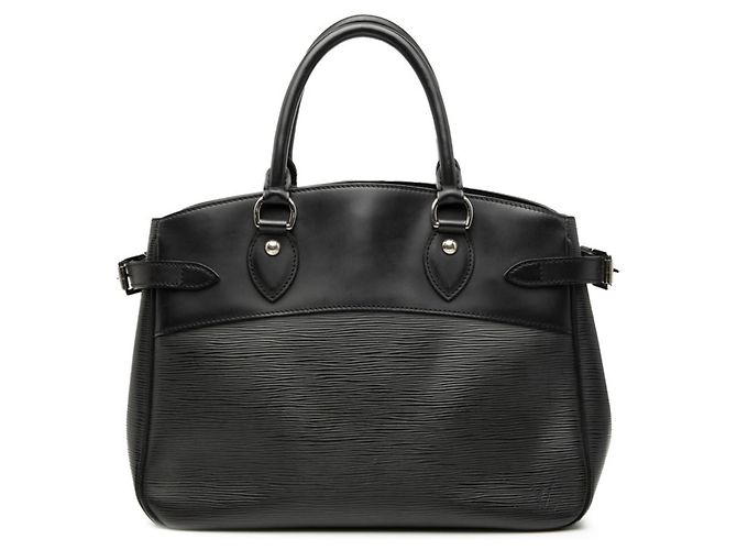 Bolsa tote Passy PM em Epi Louis Vuitton Preto
