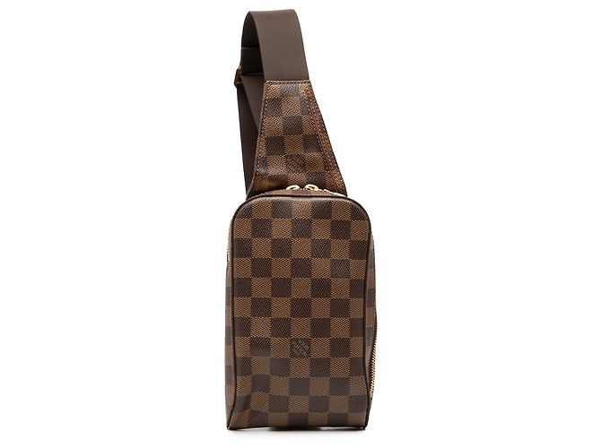 Louis Vuitton Marrom Damier Ebene Geronimos