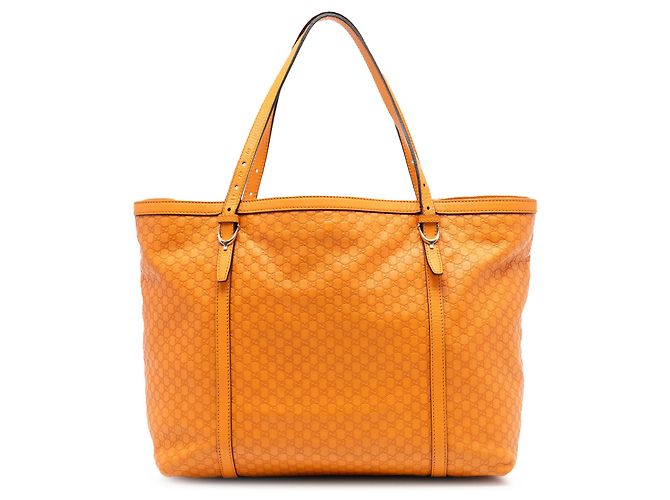 Tote Nice Microguccissima Naranja de Gucci