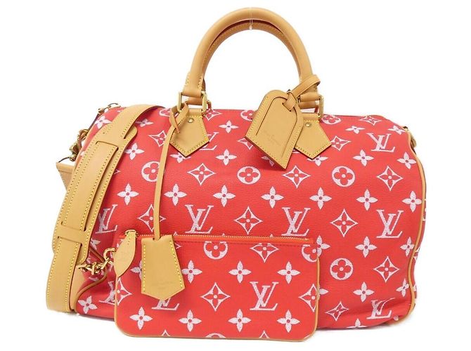 Speedy Bolso Boston Monogram de Louis Vuitton Roja