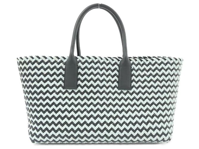 Bolsa de couro Bottega Veneta Azul