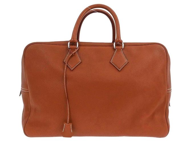 Sac Plume Hermès Clemence 45 Marron
