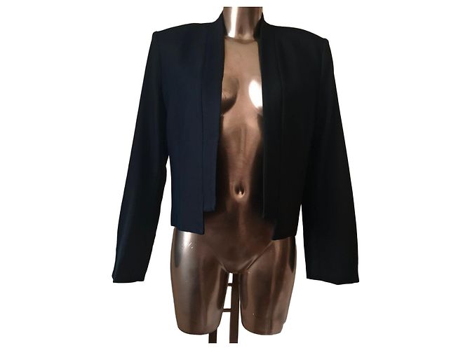 Elisabetta Franchi Giacca Corta Nera Nero