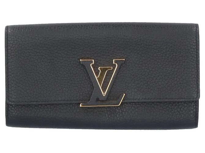 Portafoglio Lungo Capucines Louis Vuitton Nero