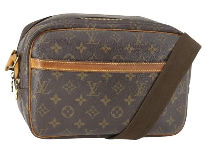 LOUIS VUITTON Borsa a Spalla Monogram Reporter PM M45254 LV Auth BA10174 Monogramma