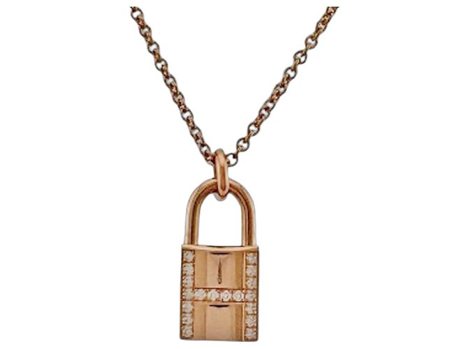 Collana Amulet Kelly Cadenas di Hermès D'oro