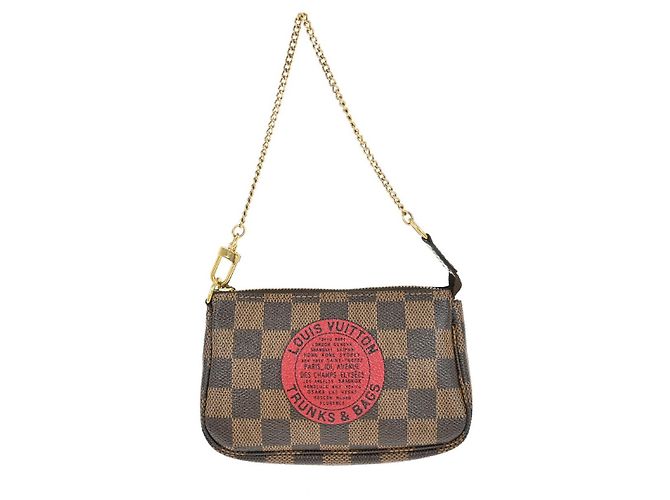 Mini pochette accessori Damier Canvas Louis Vuitton