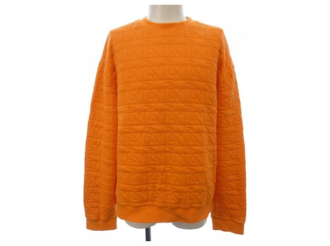 Suéter acolchoado LV Dauphine da Louis Vuitton Laranja