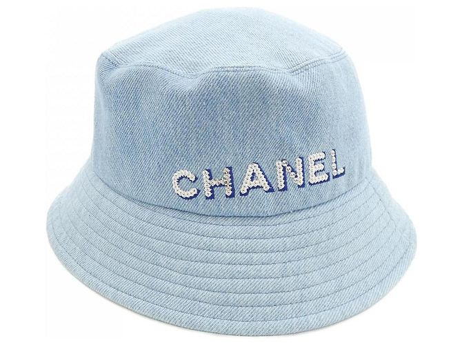 Timeless Chanel Hat Blue