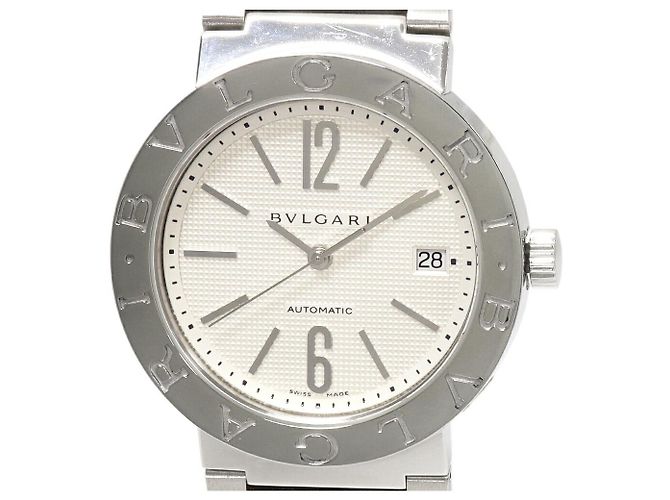 Bulgari Relógio automático Bvlgari Bvlgari com mostrador branco BB38SSAUTO