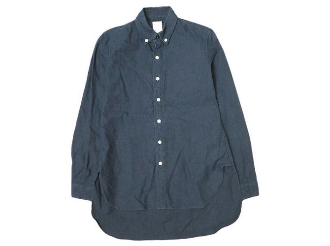 Autre Marque Camicia in cotone Kics Document Beams Boy Blu Blu navy