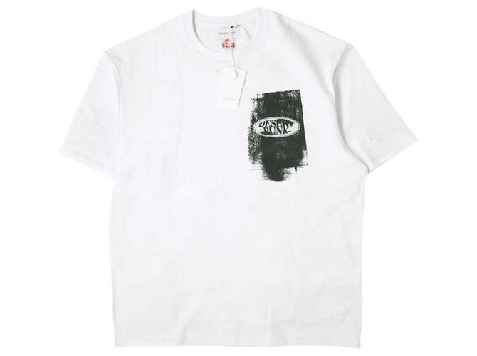 Autre Marque Camiseta pintada Resurrection13 Camiseta de algodón Blanco
