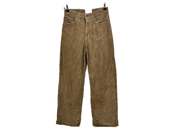 Autre Marque JEANERICA Brown Corduroy Pants