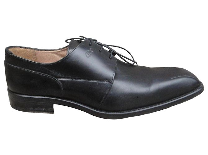 Autre Marque Guy Laurent Astoria leather derbies black