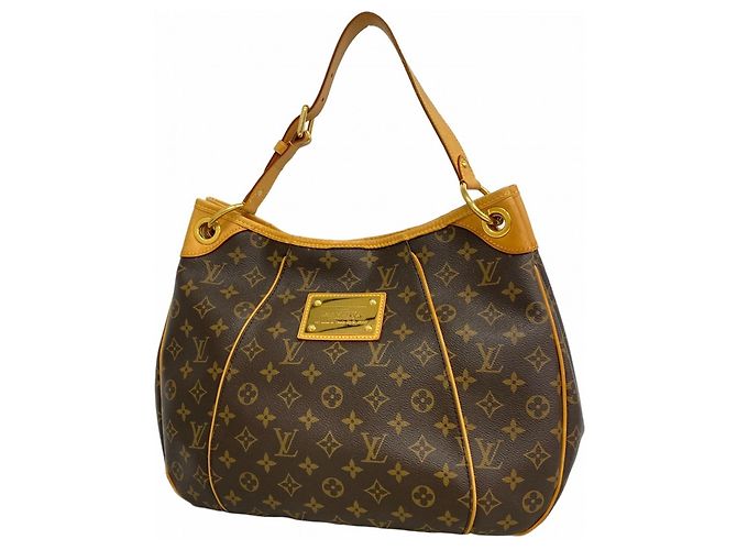 Borsa a Spalla Galliera PM Monogramma Louis Vuitton Marrone