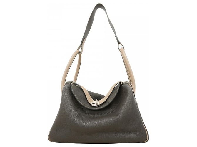 Bolsa Hermès Lindy 30 Cinza