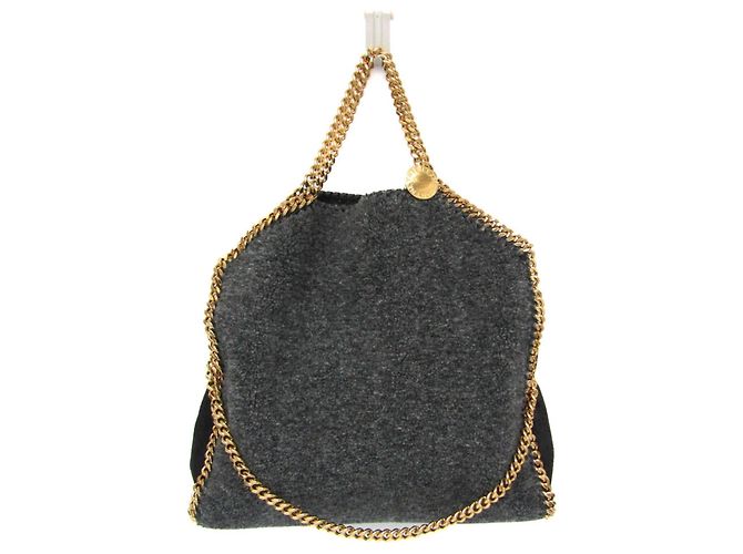 Stella Mc Cartney Stella McCartney Damenhandtasche in Dunkelgrau Anthrazitgrau