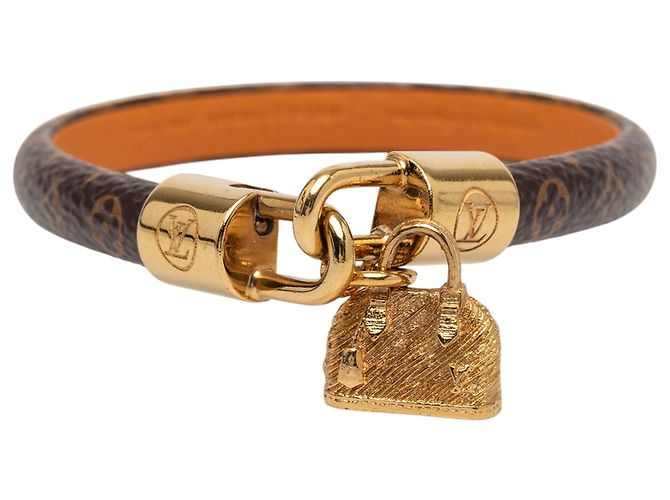 Louis Vuitton Braunes Monogramm Alma Armband