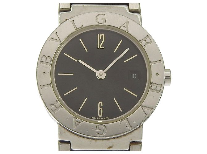 Bulgari Relógio de pulso em aço inoxidável Bvlgari BB26SSD