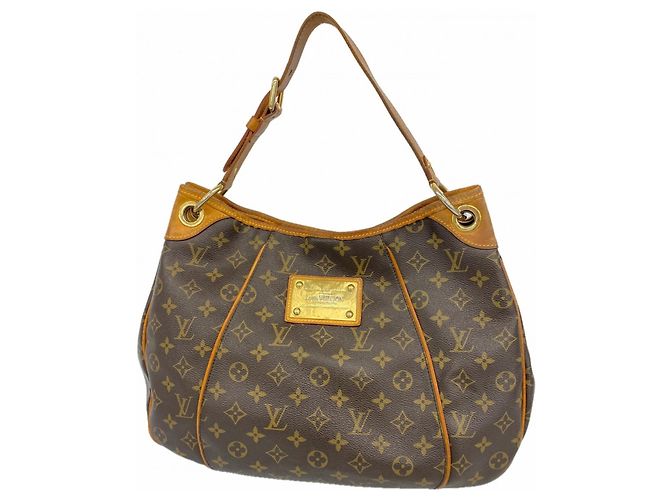 Borsa a Spalla Galliera PM Monogramma Louis Vuitton Marrone