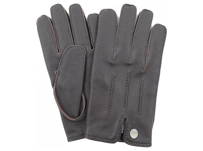 Hermès Hermes Brown Warm Gloves