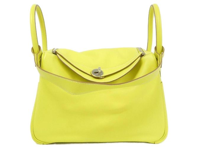 Hermes Hermès Lindy Shoulder Bag Golden Yellow