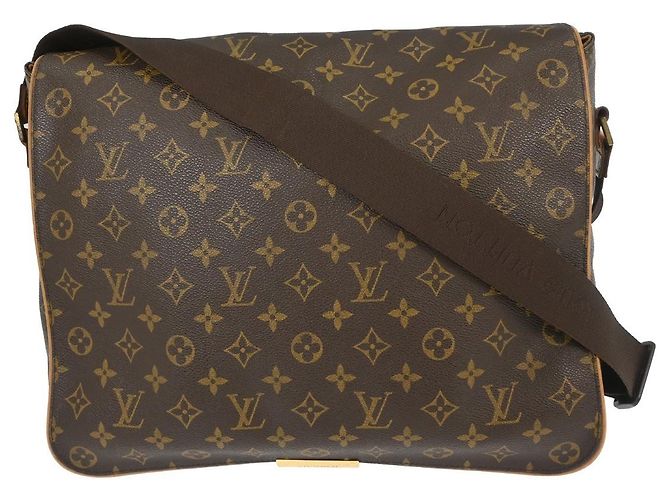 Bolsa Mensageiro Abbesses Louis Vuitton em Canvas Monogram Marrom