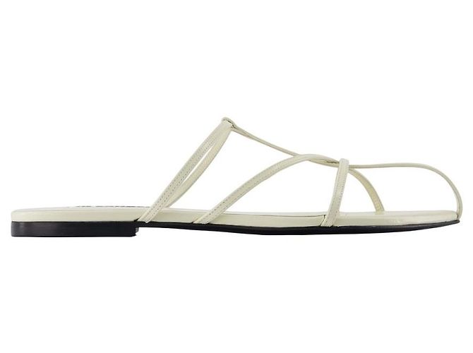Sandálias - Jil Sander - Couro - Branco