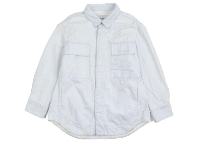 Autre Marque Casaco de denim Jaqueta de algodão Azul Azul claro