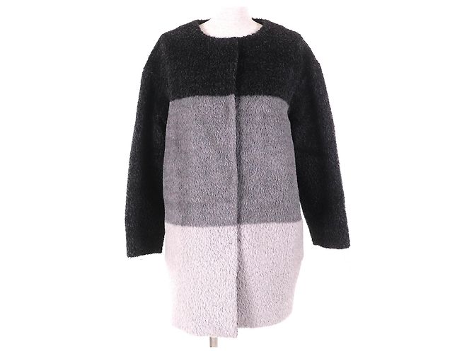 Max Mara MaxMara STUDIO alpaca coat Grey
