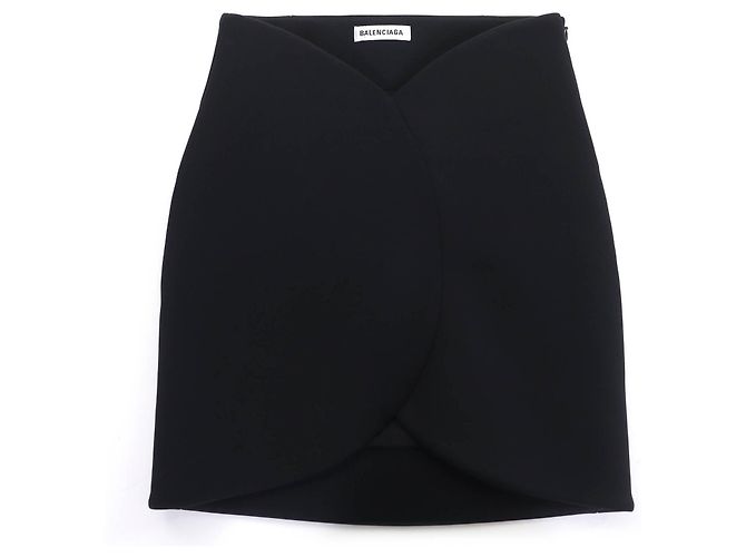Everyday Balenciaga Bonding Rayon Rock Schwarz