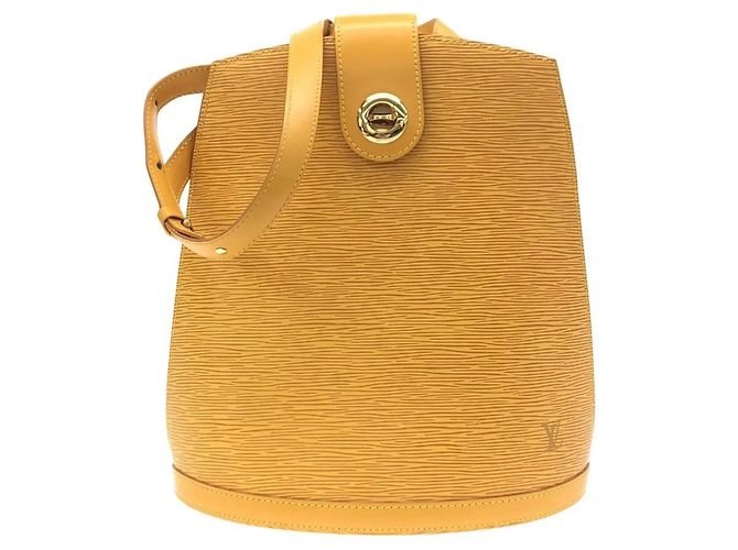 Cluny Epi Schultertasche von Louis Vuitton Gelb