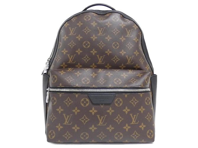 Louis Vuitton Monogram Macassar Discovery Backpack Brown
