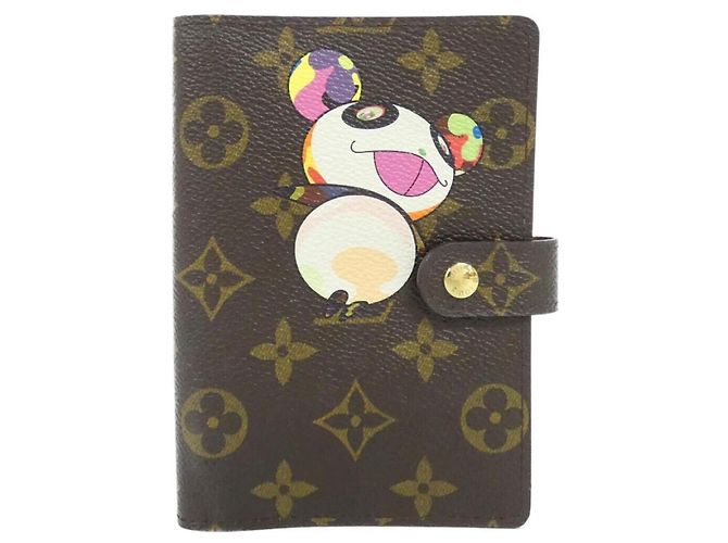 Louis Vuitton Monogram Panda Agenda PM R20011 Organizer Brown