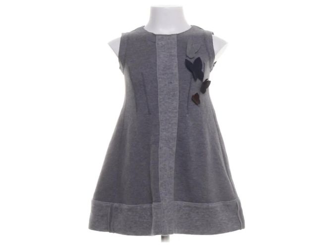 Vestito Dolce & Gabbana Grigio Cotone Lana