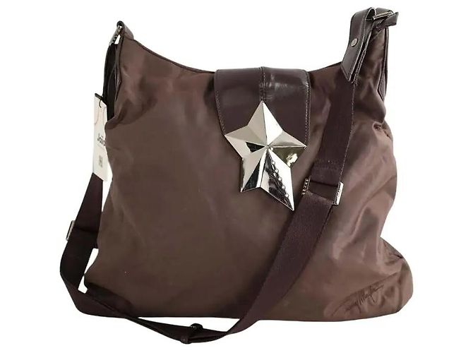 Thierry Mugler Borsa tote marrone