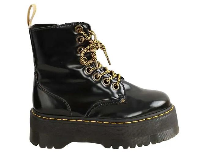 Dr. Martens Black lace-up boots