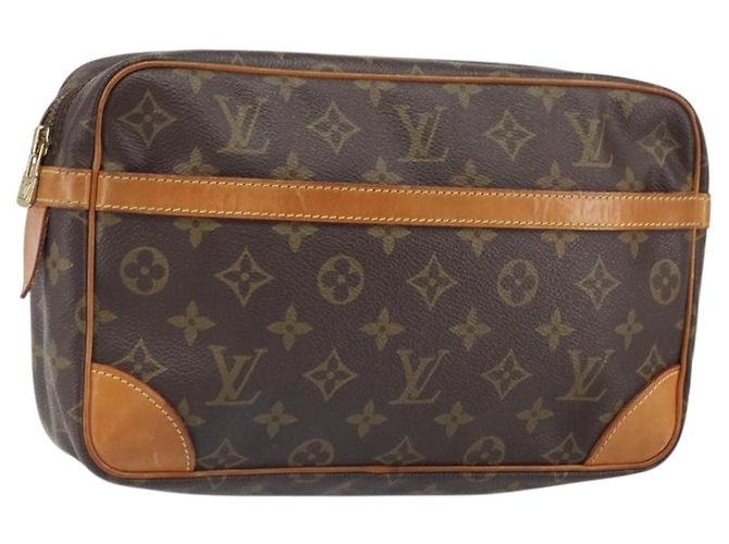 LOUIS VUITTON Clutch Compiegne 28 M51845 LV Auth hk3465 Monogramm