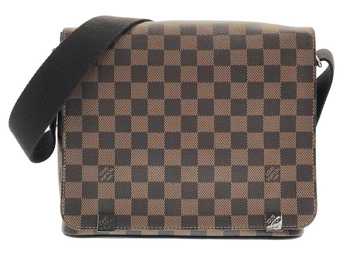 Louis Vuitton Damier District PM Shoulder Bag Damier ebene
