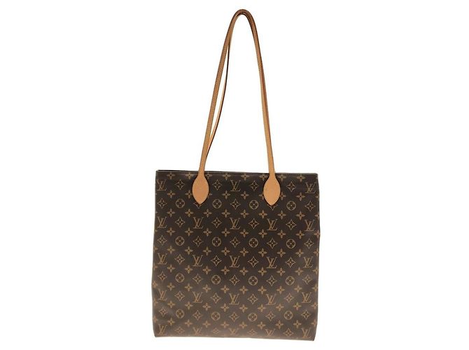 Sac à main Carry It Monogram Louis Vuitton Marron