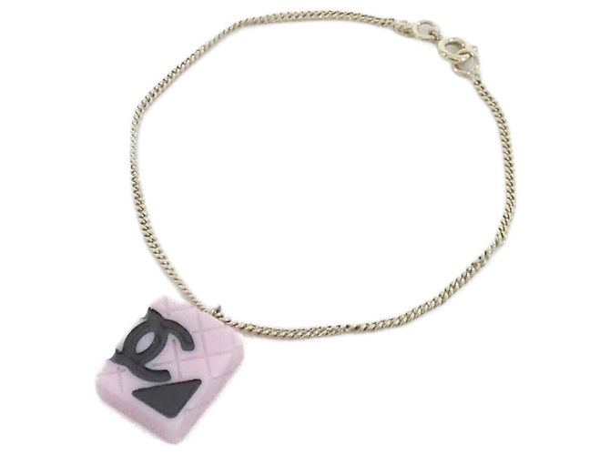 Bracciale Charm di Chanel Nero Rosa D'oro